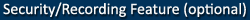 security add on with recording